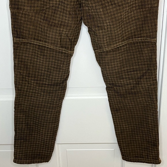 WE THE FREE PEOPLE Sz 24 THE LONDON CALLING SLOUCHY CORD PANTS SANDSTONE New - Picture 11 of 16